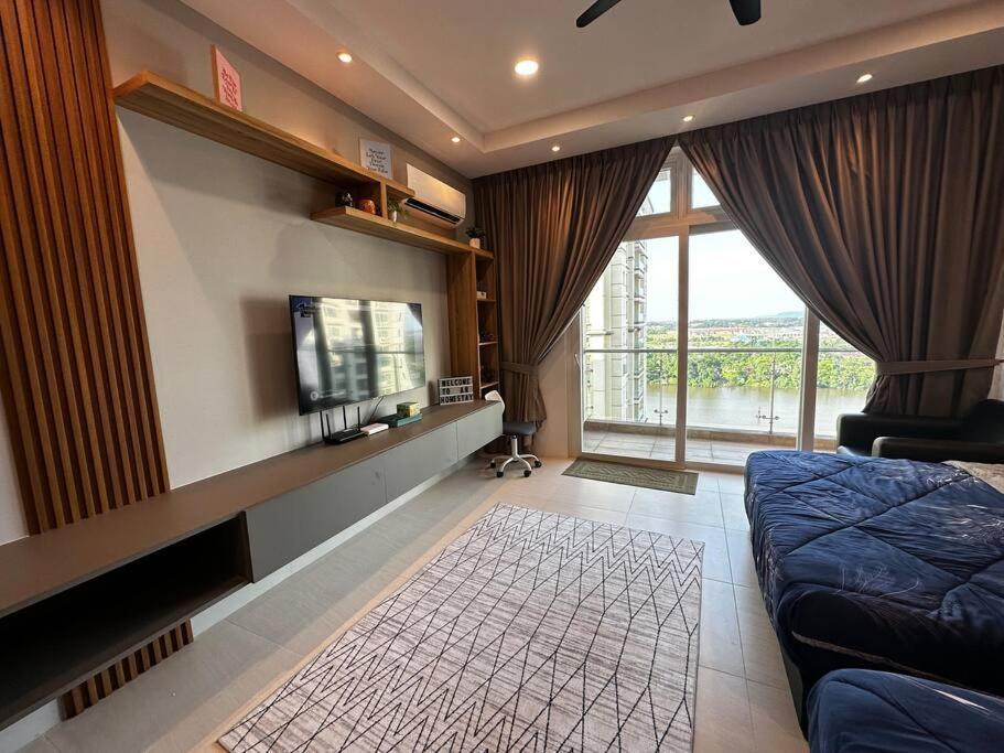 A.R Homestay Riverine Condominium Kuching Luaran gambar